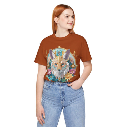 Natural Cotton Tee Shirt - Medallion Collection Printify