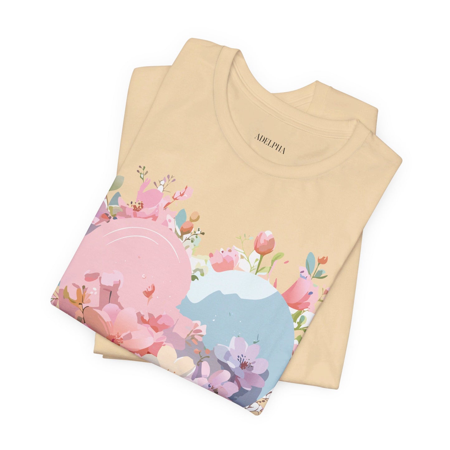 T-shirt en coton naturel - Collection Love story