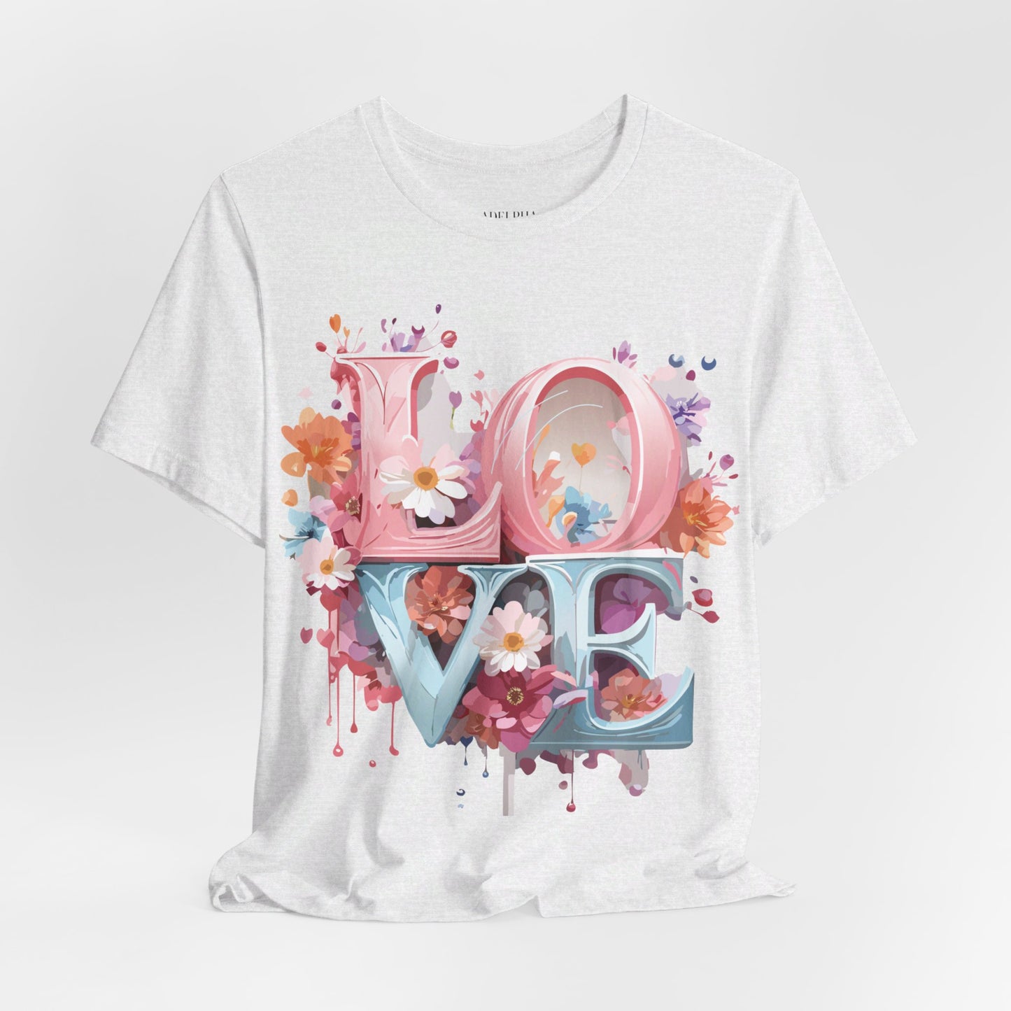 T-shirt en coton naturel - Collection Love story