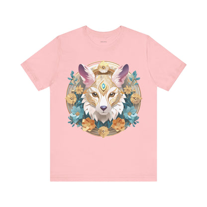 Natural Cotton Tee Shirt - Medallion Collection Printify