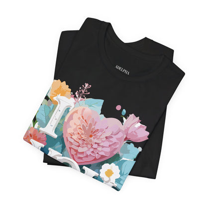 Natural Cotton Tee Shirt - Love Story Collection Printify