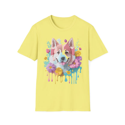 Dog Shirt Unisex Tee Softstyle Cotton Comfort for Animal Lovers