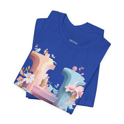 Natural Cotton Tee Shirt - Letters Collection - H Printify