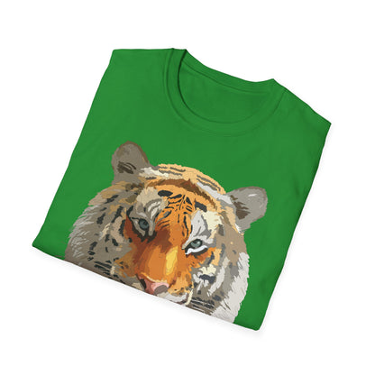 Unisex Tiger Shirt Animal Print Tee Gildan Softstyle Cotton Quality