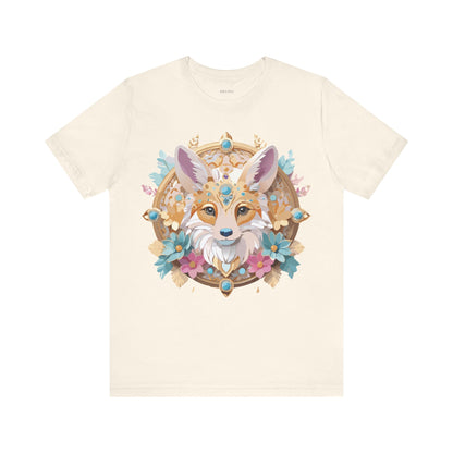Natural Cotton Tee Shirt - Medallion Collection Printify