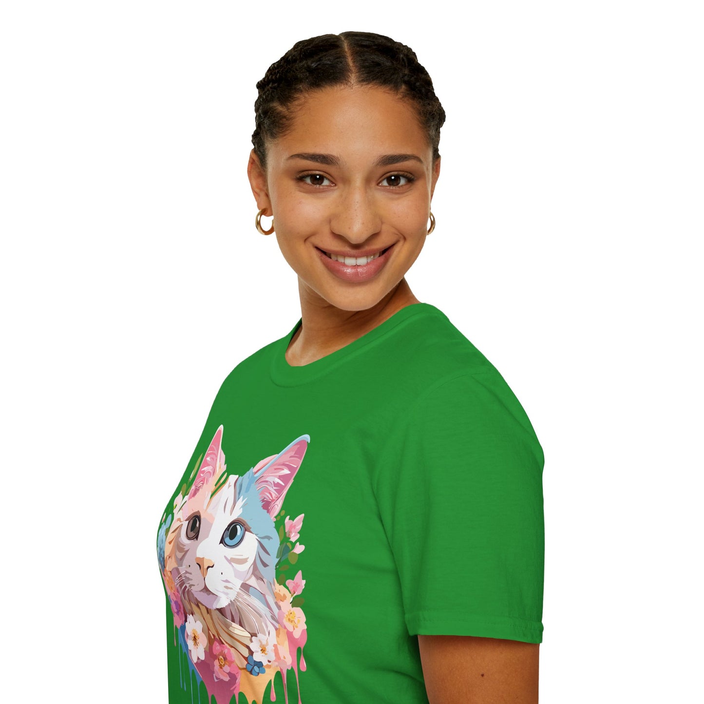 Cat Shirt, Shirt with Cat, Cats Tee, Kitten Tee