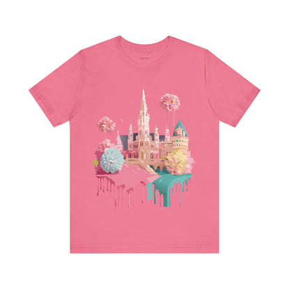 Natural Cotton Tee Shirt - Beautiful Places Collection - Vienna Printify