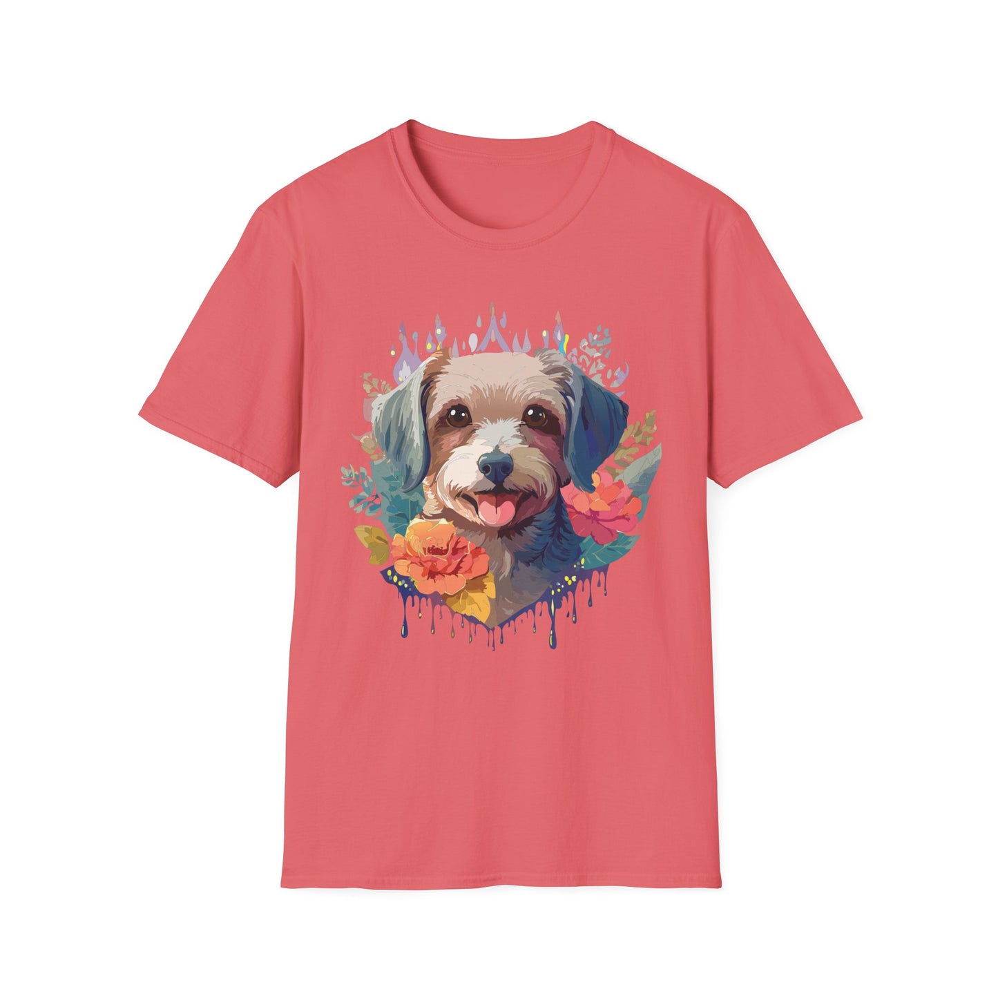 Dog Shirt, Shirt with Dog, Animal Tee, Shirt with Animals