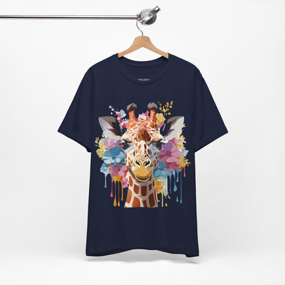 Shirt with Animals | Giraffe Printify