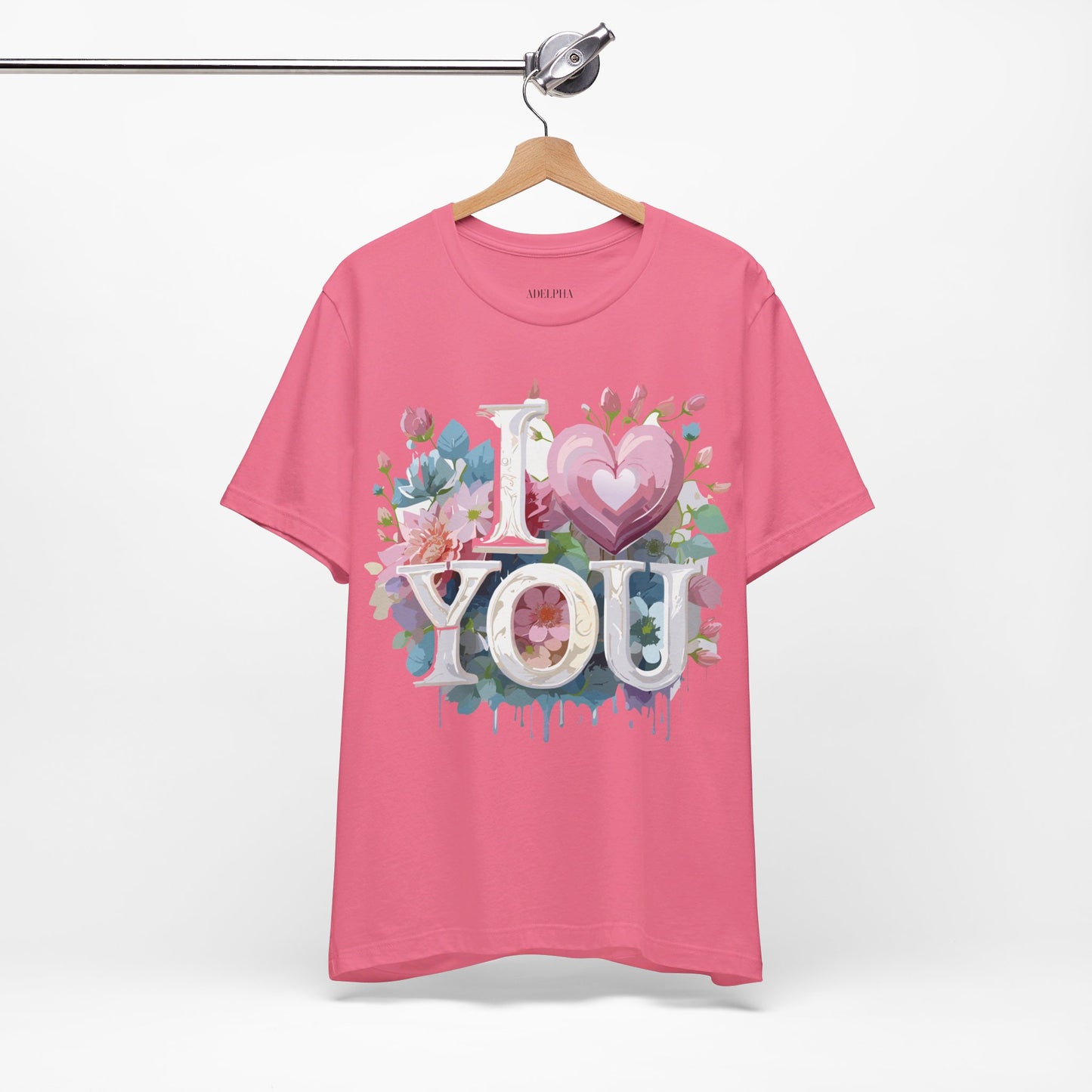 Natural Cotton Tee Shirt - Love story Collection