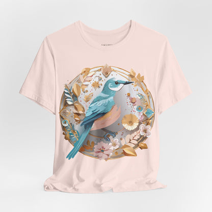 Natural Cotton Tee Shirt - Medallion Collection Printify