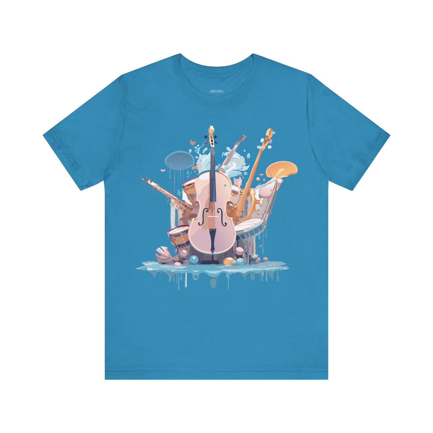 T-shirt en coton naturel - Collection Musique