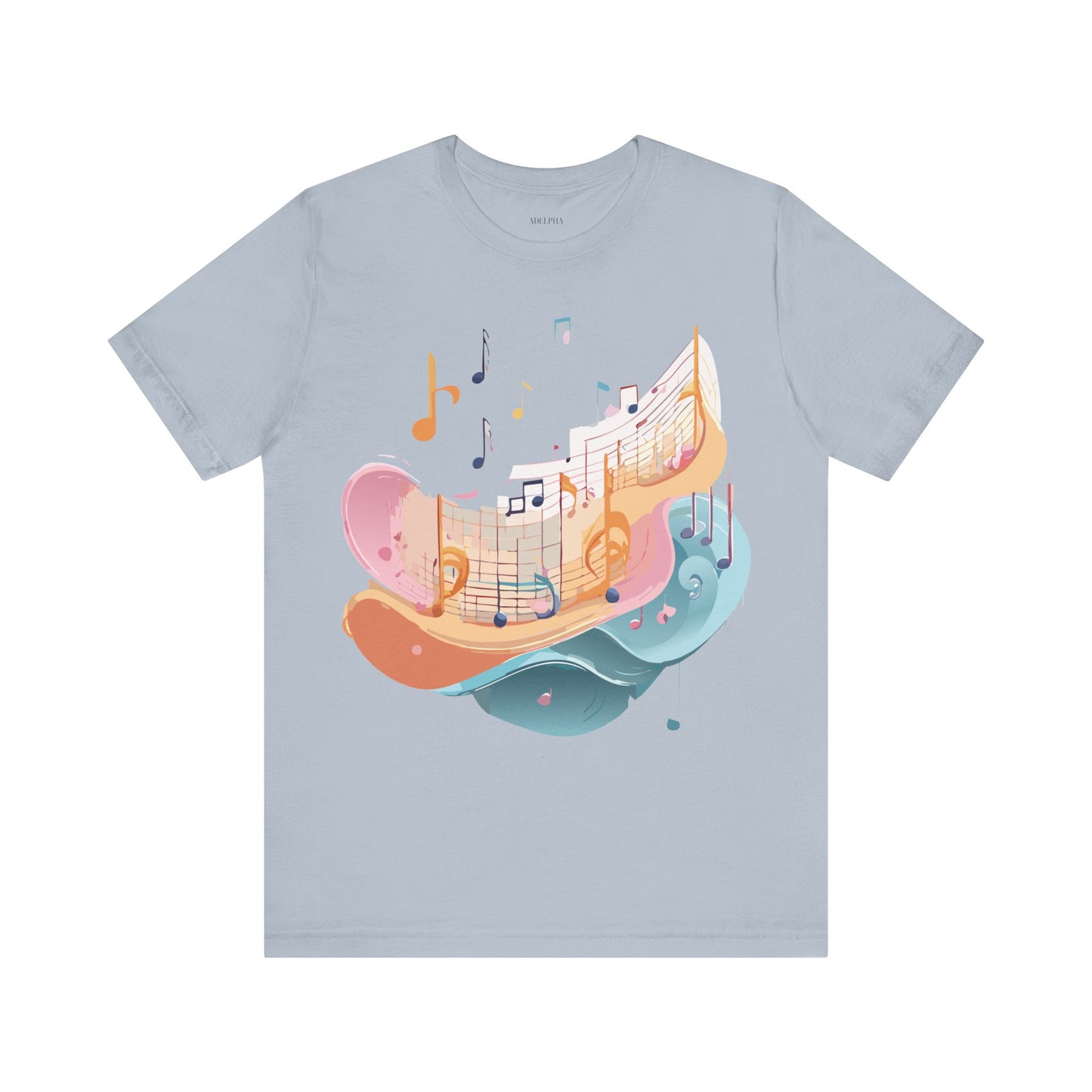 T-shirt en coton naturel - Collection Musique