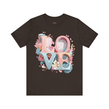 Natural Cotton Tee Shirt - Love Story Collection Printify