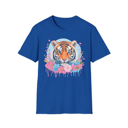 Tiger Shirt Unisex Softstyle T Shirt Gildan 64000 Animal Tee