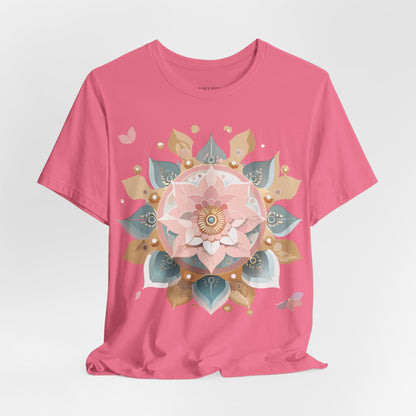 Natural Cotton Tee Shirt - Medallion Collection Printify