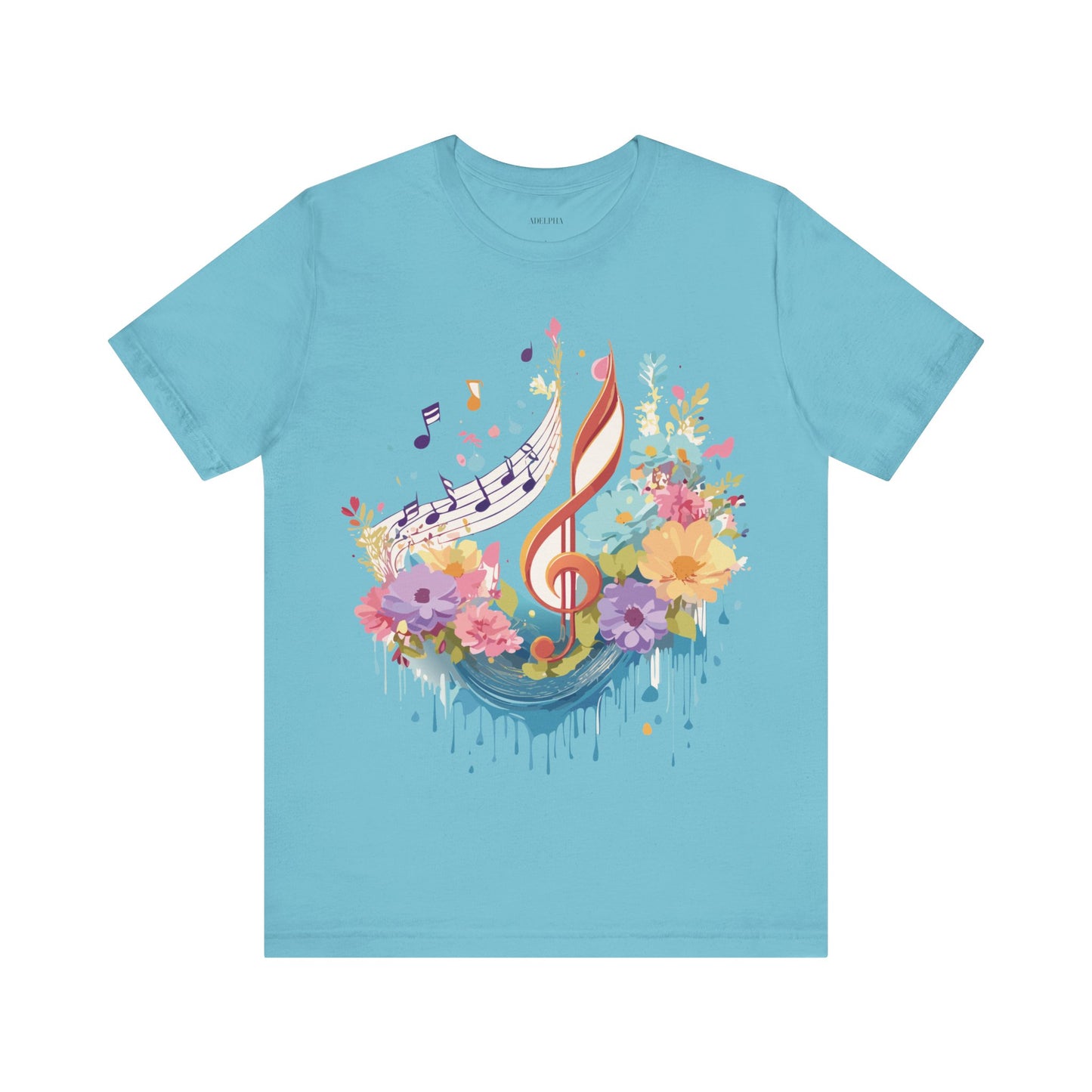 T-shirt en coton naturel - Collection Musique