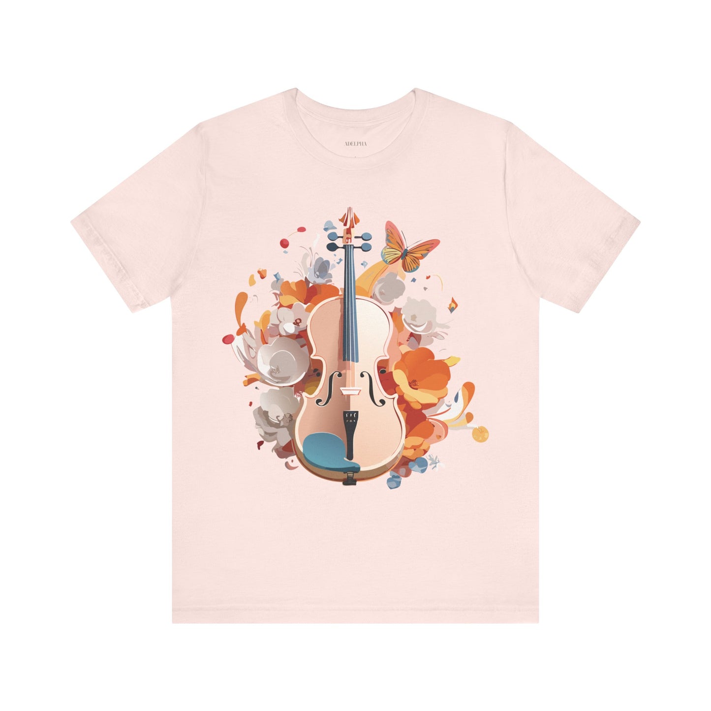 Natural Cotton Tee Shirt - Music collection