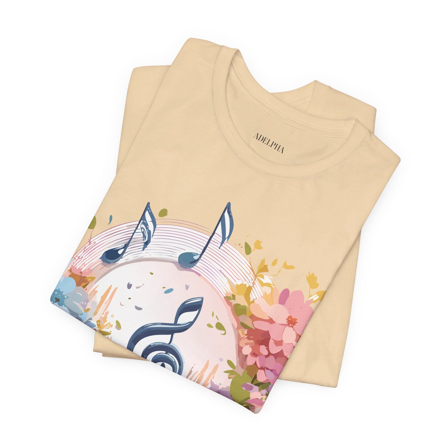 T-shirt en coton naturel - Collection Musique