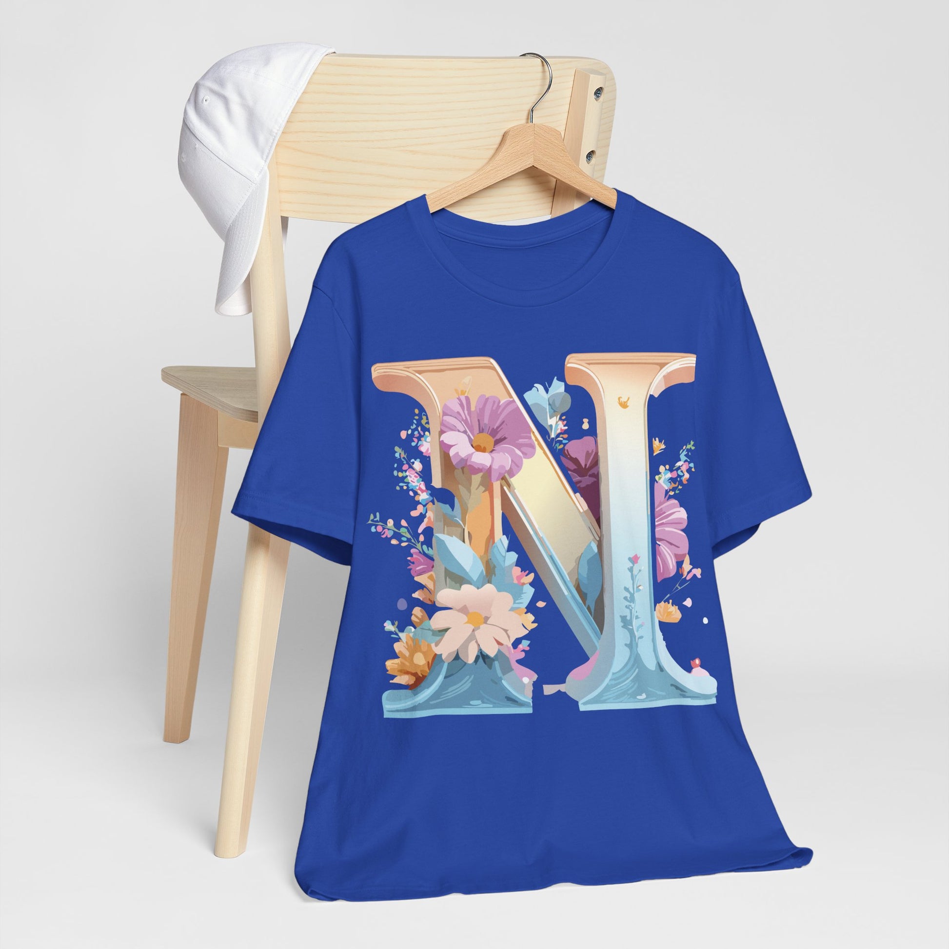Letter Shirt, Letter N Shirt - ADELPHA