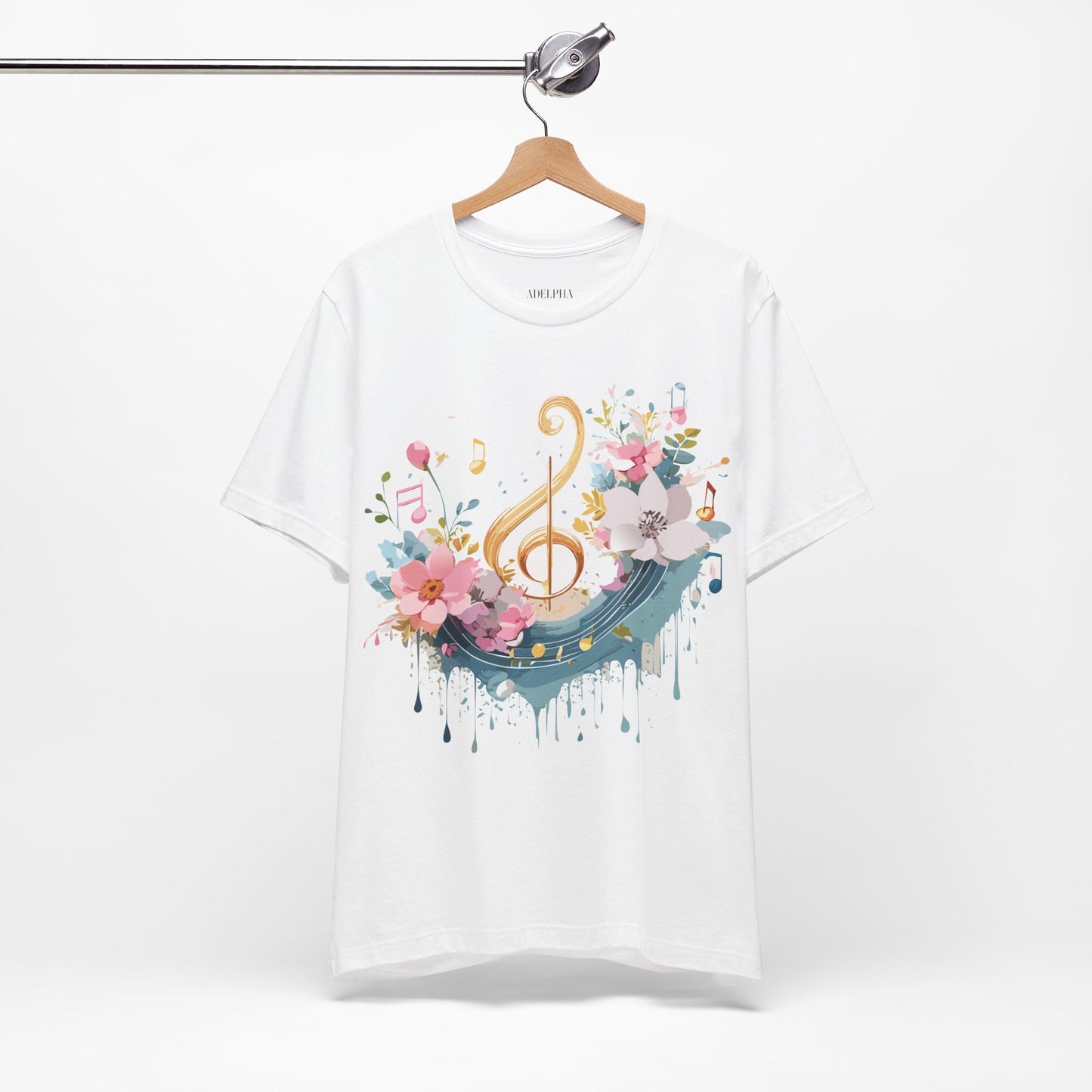 T-shirt en coton naturel - Collection Musique