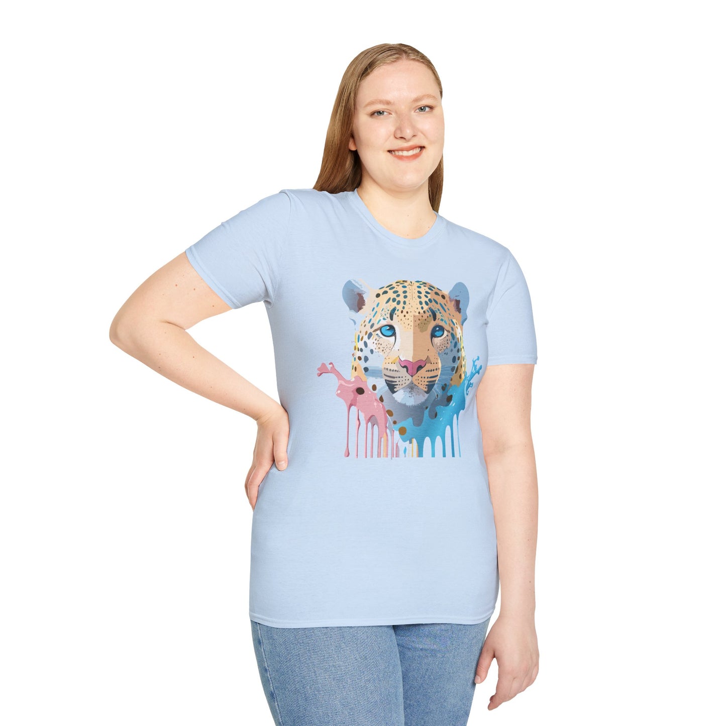 Cheetah Shirt, Shirt with Cheetah, Cheetah Tee, Shirt with Animals