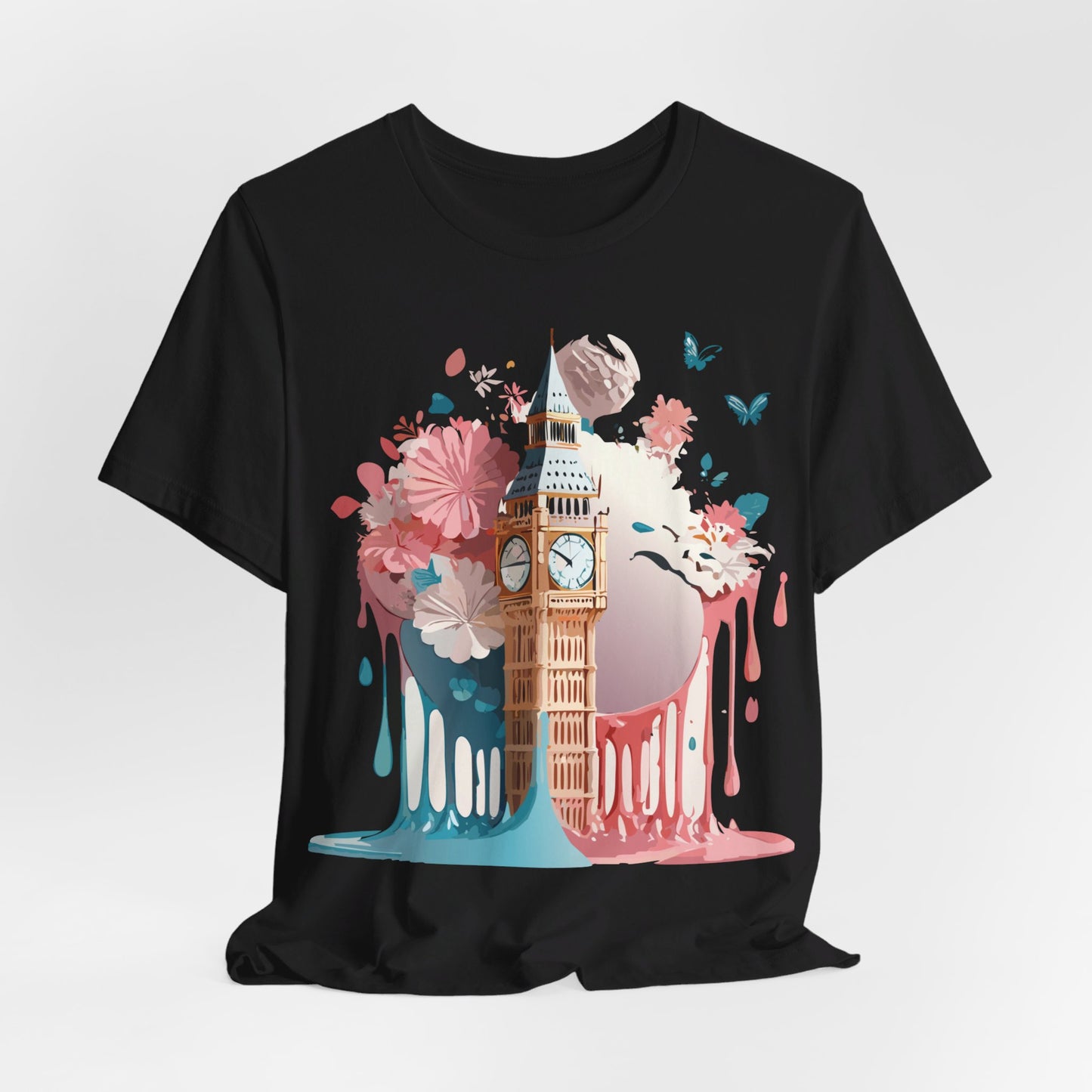 Natural Cotton Tee Shirt - Beautiful Places Collection - London