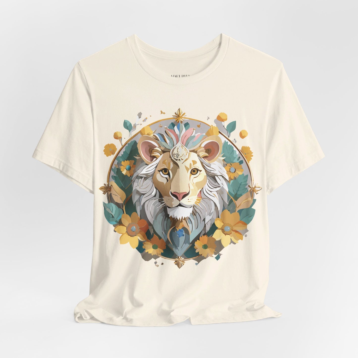 T-shirt en coton naturel - Collection Médaillon