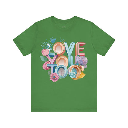 Natural Cotton Tee Shirt - Love Story Collection Printify
