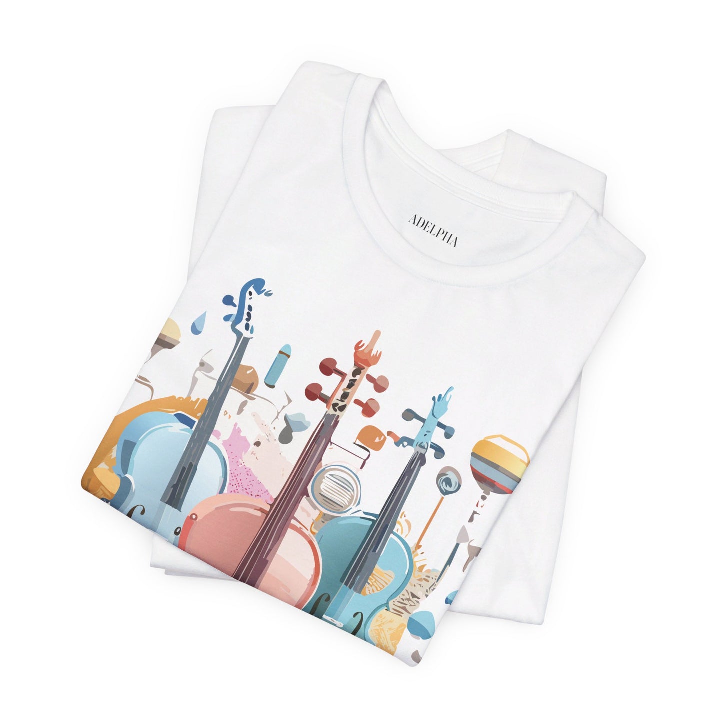 T-shirt en coton naturel - Collection Musique