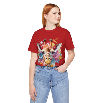 Shirt with Animals | Giraffe Printify