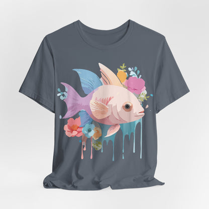 Shirt with Animals | Fish Printify