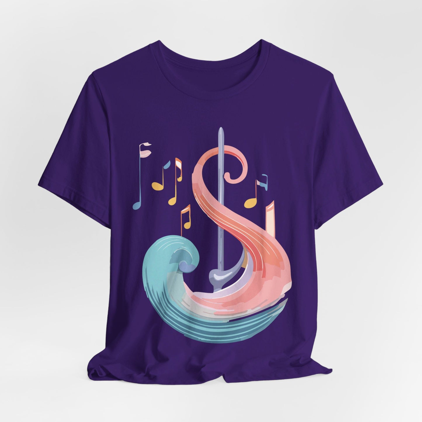 Natural Cotton Tee Shirt - Music Collection