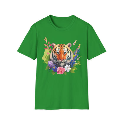 Tiger Shirt Unisex Gildan Softstyle Tee 100 Percent Ring Spun Cotton