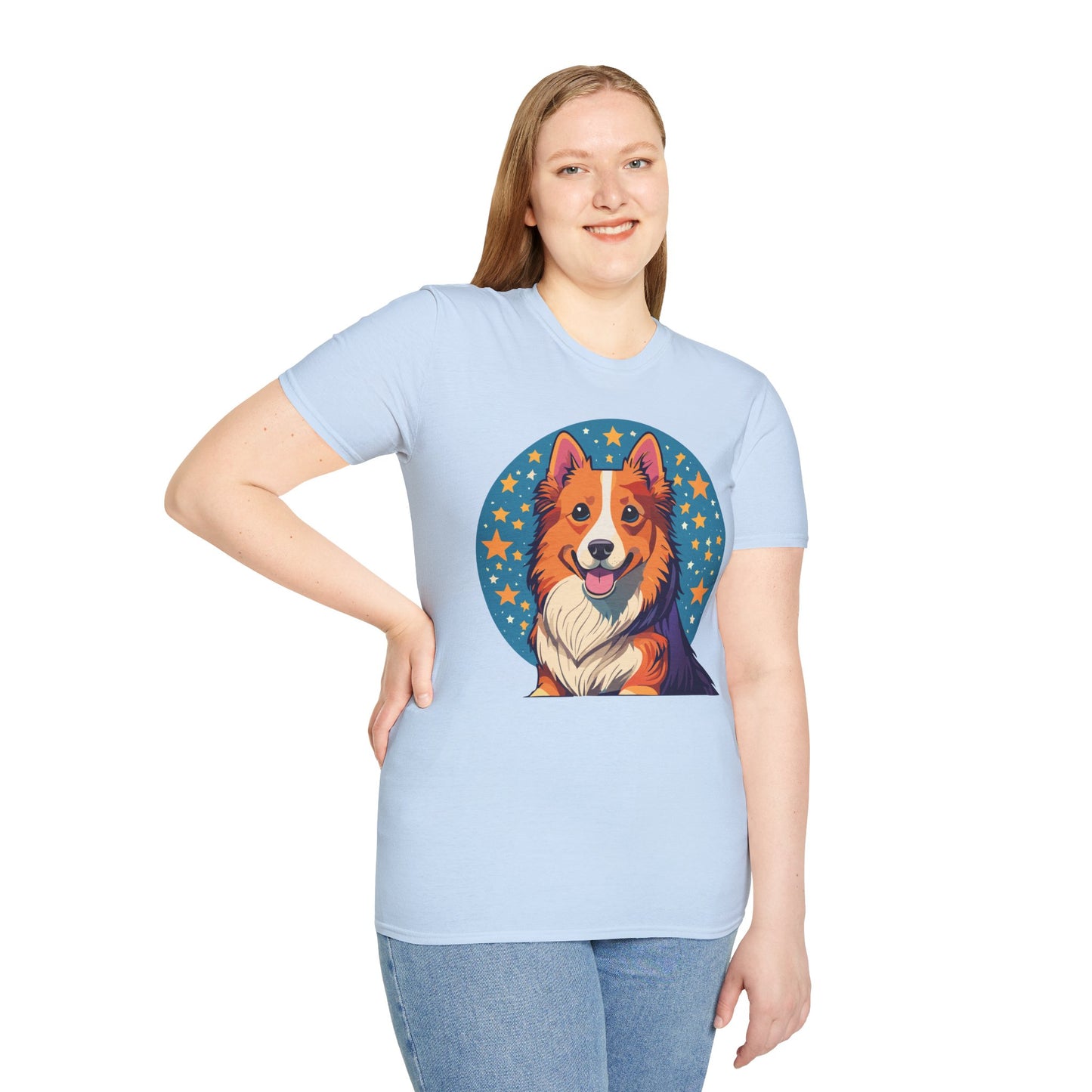 Dog Shirt, Shirt with Dog, Animal Tee, Shirt with Animals