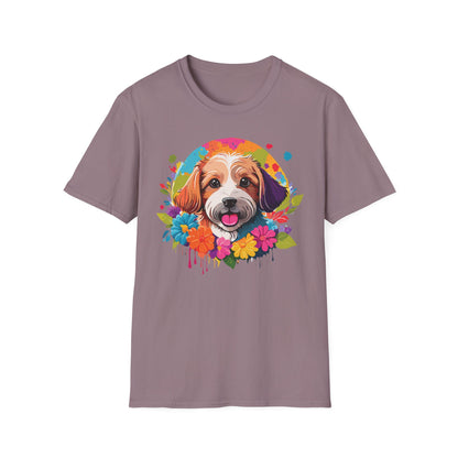 Unisex Dog Shirt Softstyle Cotton Tee Gildan 64000 Animal Tee