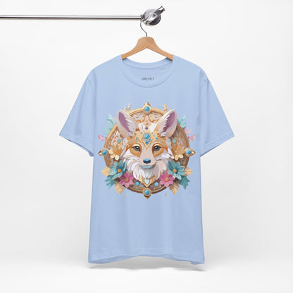 Natural Cotton Tee Shirt - Medallion Collection Printify