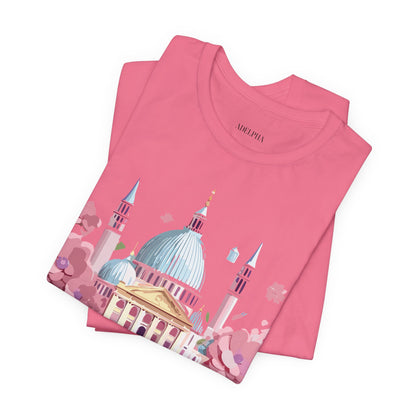 Natural Cotton Tee Shirt - Beautiful Places Collection - Venice Printify