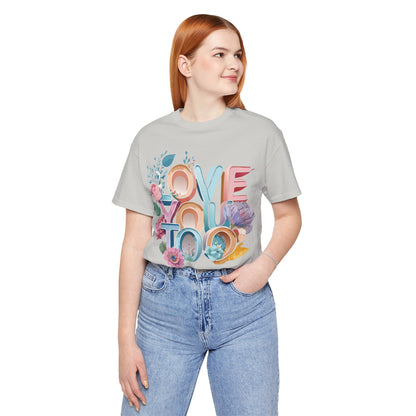 Natural Cotton Tee Shirt - Love story Collection Printify