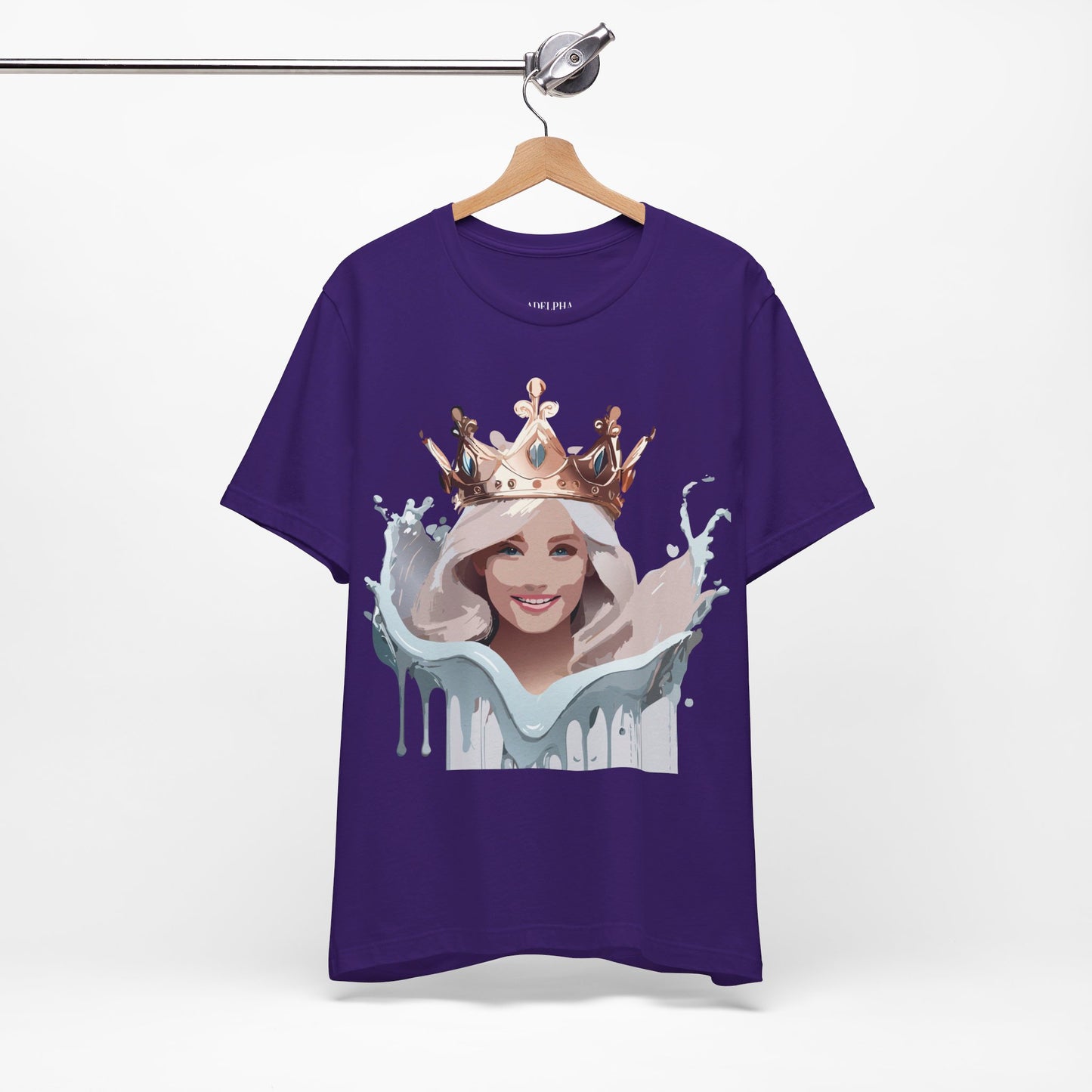 T-shirt en coton naturel - Collection Queen