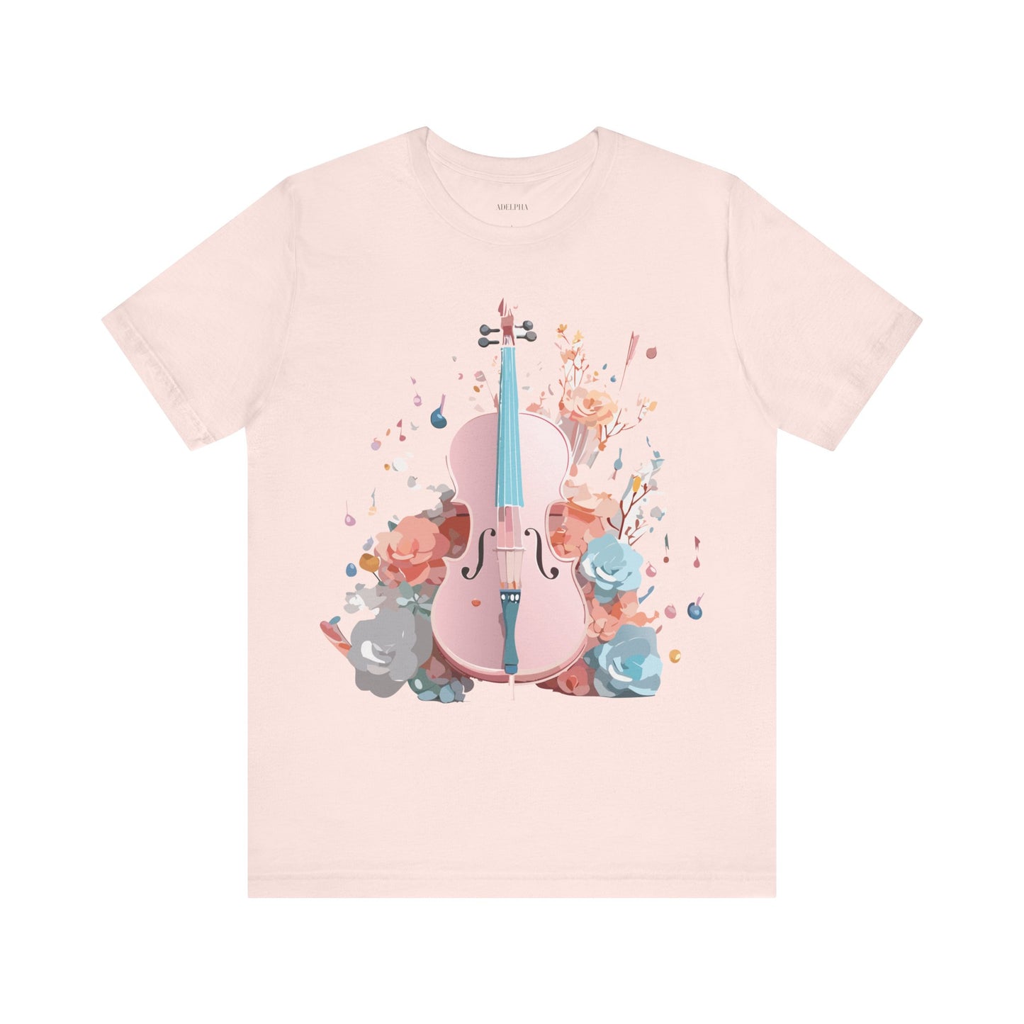 T-shirt en coton naturel - Collection Musique