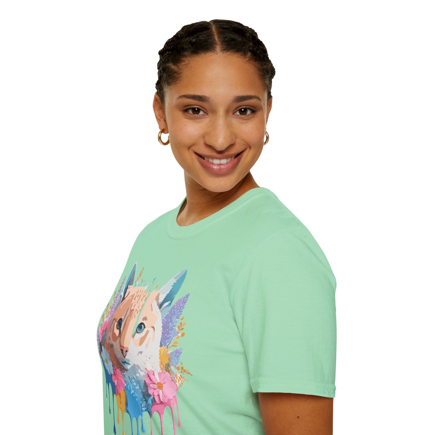 Cat Shirt, Shirt with Cat, Cats Tee, Kitten Tee
