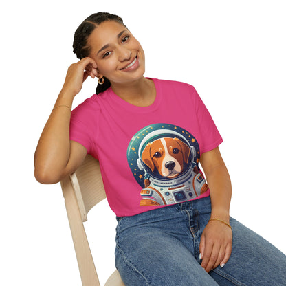 Dog Shirt Unisex Animal Print Tee Softstyle Short Sleeve Tee