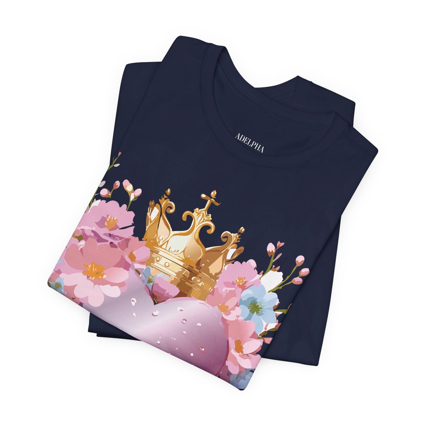 T-Shirt aus natürlicher Baumwolle – Love Story Collection