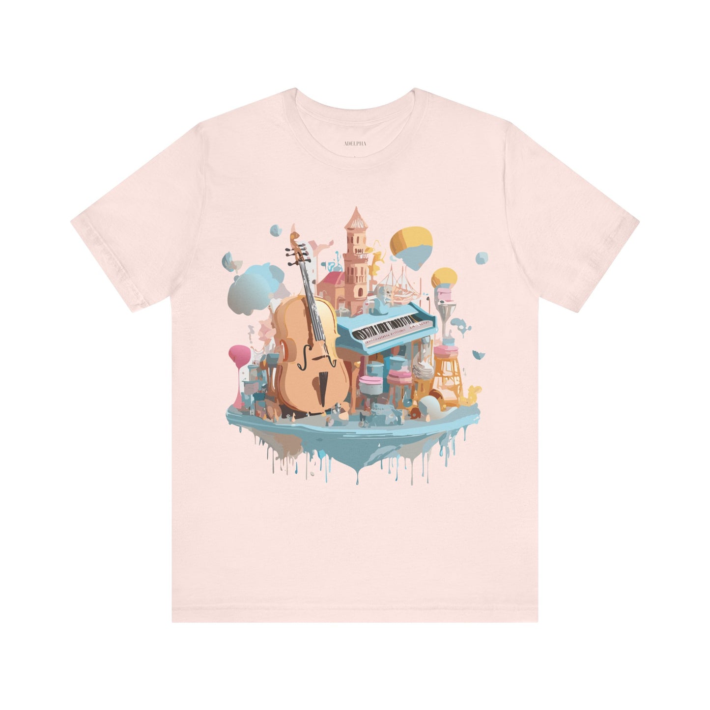 T-shirt en coton naturel - Collection Musique