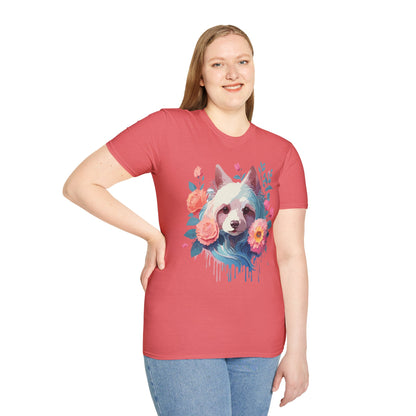 Dog Shirt Unisex Softstyle Cotton Tee Gildan 64000 With Animal Designs