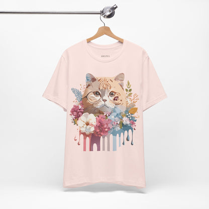 Cat Shirt, Shirt with Cat - ADELPHA