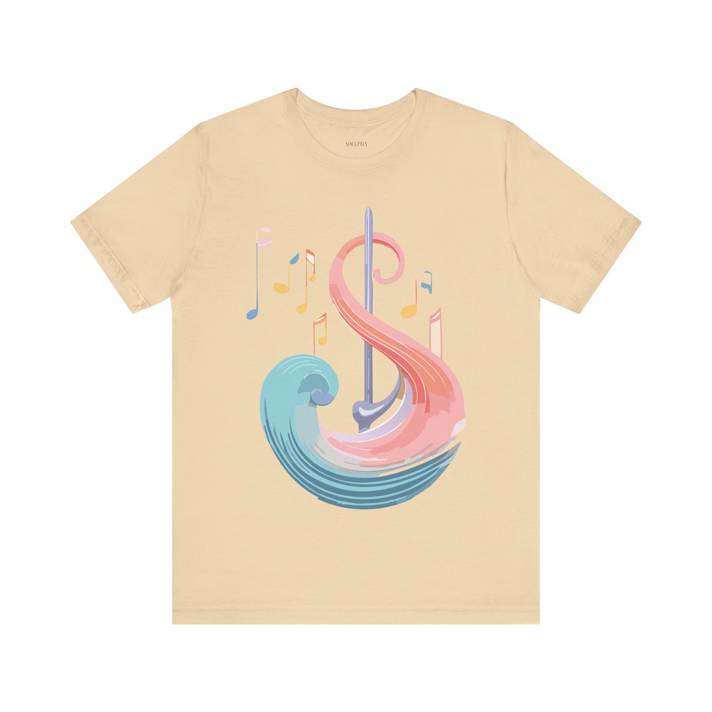 T-shirt en coton naturel - Collection Musique