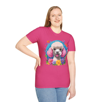 Dog Shirt With Animals Unisex Softstyle Tee 100 Percent Cotton Gildan 64000