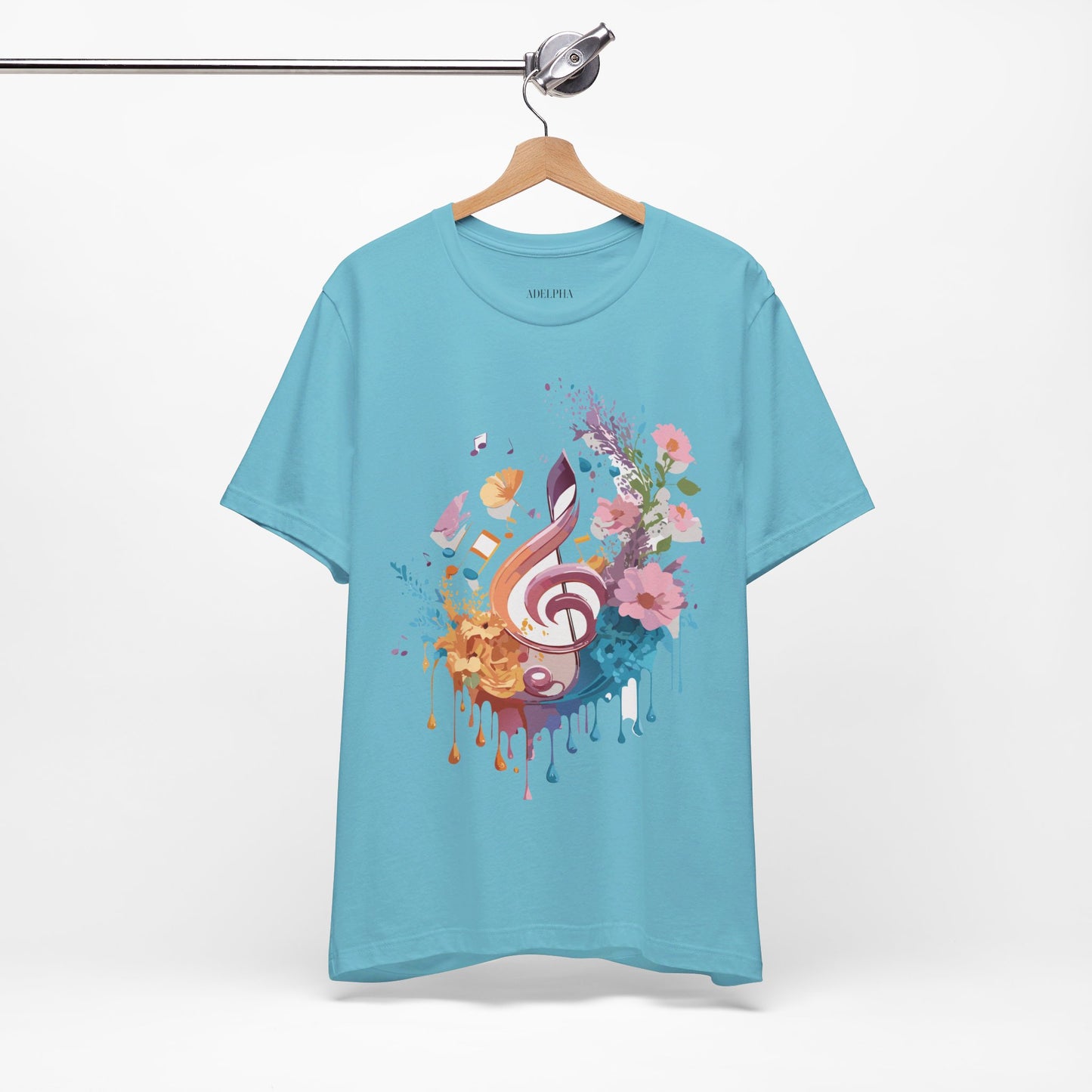 T-shirt en coton naturel - Collection Musique